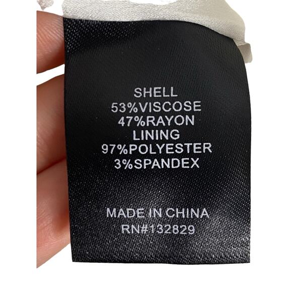 Michael Costello X Revolve Tessa Midi Dress Chain Strap Party Bridal Classy M - Picture 10 of 13